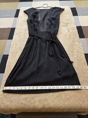 Eve Gravel | Dresses | Eve Gravel Black Designer Midi Dress Sleeveless ...